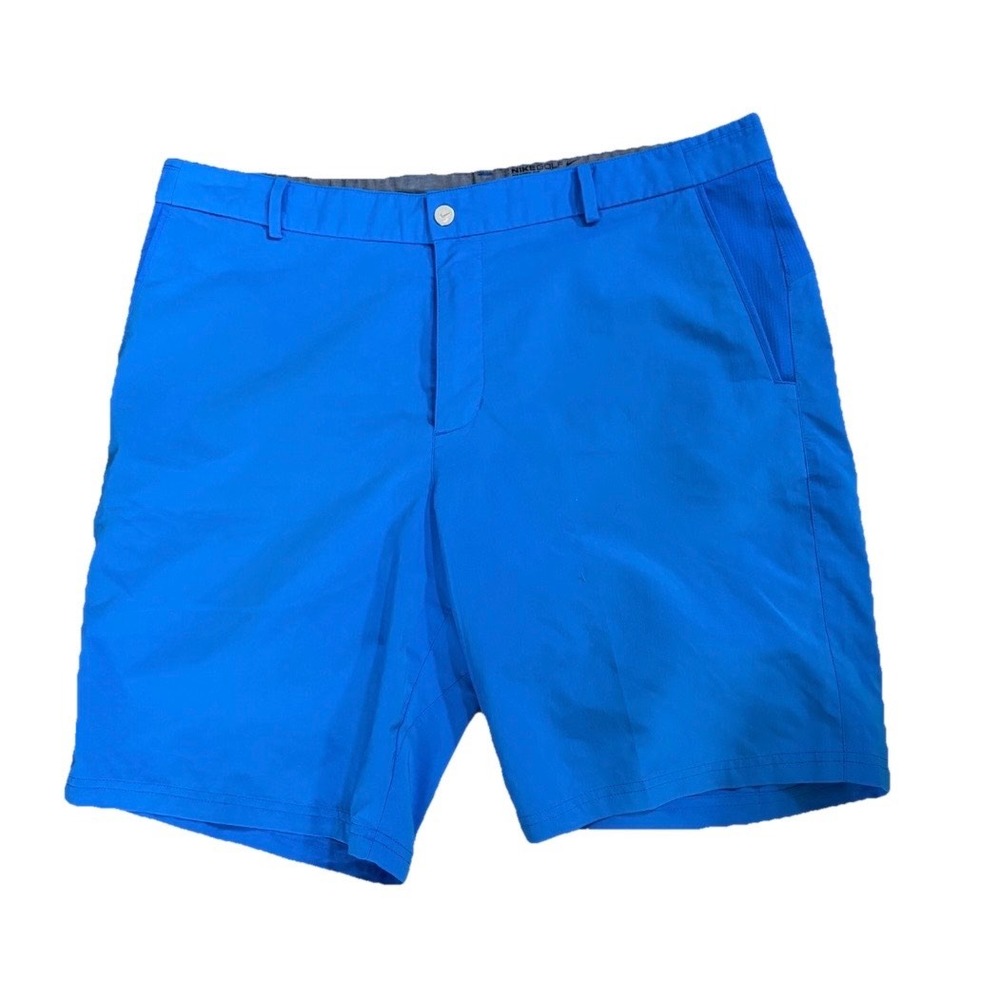 Nike Golf Shorts Modern Fit Dri-FIT Men 36 Blue Tech Performance Stretch Hybrid
